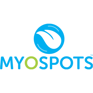 Myospots Australia logo, including a stylized tongue in a blue circle above. Click to go to Myospots Australia's website.