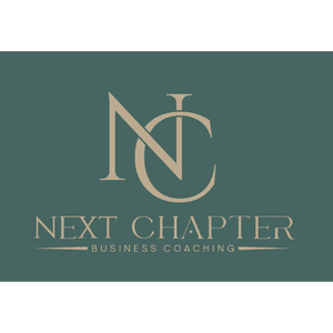 NextChapter logo against a green background, including the text "Next Chapter Business Coaching". Click to go to NextChapter's website.